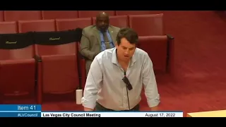 Las Vegas City Council Meeting Aug 17 2022 - She has Male Genitalia, Mary Goodman!