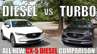 Is the 2019 Mazda CX-5 DIESEL better than the CX-5 Turbo?