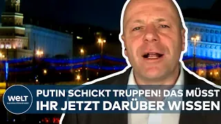 UKRAINE-KRISE: Wladimir Putin schickt Truppen in die Ostukraine! Was ihr jetzt darüber wissen müsst