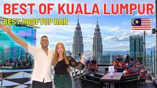 THE BEST ROOFTOP BAR IN MALAYSIA! TRYING ROTI BOY FOR THE FIRST TIME #malaysia #travel #kualalumpur