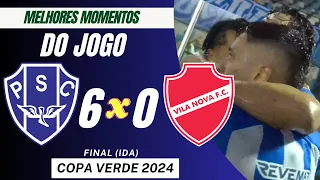 Derrubou o Técnico! Paysandu 6 x 0 Vila Nova | Melhores Momentos Final Copa Verde 2024