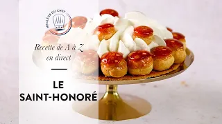 Recette en direct de A à Z : le Saint-Honoré !