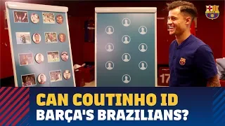Coutinho quizzed on his blaugrana countrymen