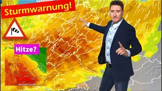 ACHTUNG: Sturmwarnung! Heftiger Sturzregen und Gewitter! Wann kommt der Sommer wieder zurück?