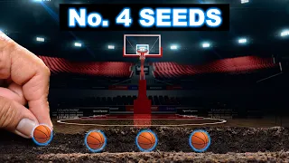 Do #4 Seeds Survive Round 1? March Madness Bracketology Stats