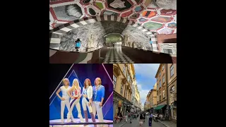 Abba Museum, Stockholm Old Town and Most Colorful Underground Metro in Stockholm
