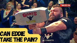 Can Eddie take PAIN?  30kg HAMMER HOLD!