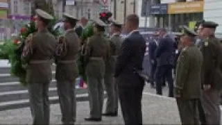 Pompeo honors liberation of Pilsen in Czech Rep.