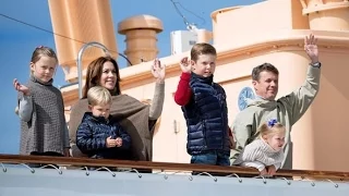 The best (cute) moments of Danish Crown Prince Family 2014