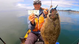 How much MONEY can I make COMMERCIAL FISHING for California Halibut?