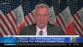 De Blasio Responds To Trump Tax Report