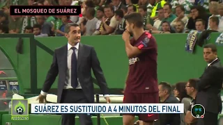 El verdadero motivo del enfado de Luis Suárez: la secuencia completa