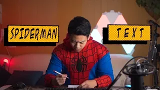 SPIDERMAN: Into the Spider-Verse | COMIC BOOK Text Effect | After Effects CC 2019