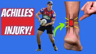 Jayden Brailey Achilles Tendon Rupture Explained!