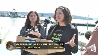 Total Solar Eclipse in Vermont 2024: Waterfront Park in Burlington