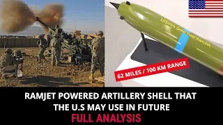 HERE IS THE RAMJET POWERED ARTILLERY SHELL THAT THE U.S MAY USE IN FUTURE