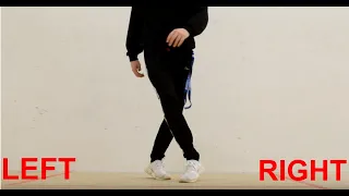 HOW TO SHUFFLE DANCE / CUTTING SHAPES TUTORIAL (Beginners Steps)
