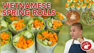 VIETNAMESE SPRING ROLLS