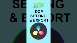 DCP setting and Export in Davinchi Resolve🥰#shorts #davinchiresolve #colourgrading #tutorial