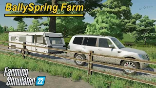 We've Arrived For A Fresh Start ?! Ep1 | BallySpring | Farming Simulator 22