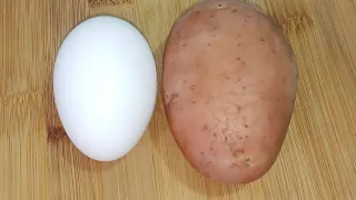 Only 1 Potato & 1 eggs | Simple Healthy Breakfast | Potato Egg Recipe