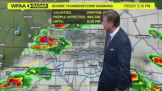 DFW Weather:  Latest timeline for storms
