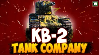 На что способен бревномет КВ-2 в Tank Company!?