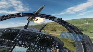 DCS F18 vs F15 DOGFIGHT