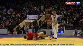 The final day of the World Sambo Championship 2012.