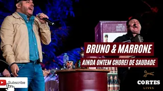 BRUNO & MARRONE - AINDA ONTEM CHOREI DE SAUDADE #BeMBrahmaLive #LiveDoBeM4