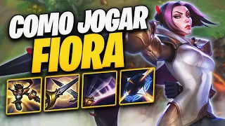 Como Jogar de FIORA no WILD RIFT!