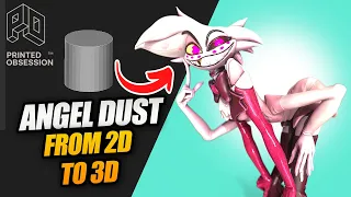 Watch Angel Dust Come Alive in Stunning 3D - Free STL in Description