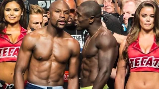 *RAW & UNCUT* Floyd Mayweather VS. Andre Berto Official Weigh-In VIDEO!!!