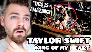 First Time Hearing Taylor Swift "King Of My Heart" LIVE | Reputation Tour | REACTION!