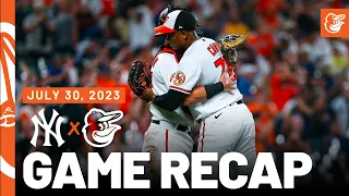 Yankees vs. Orioles Game Recap (7/30/23) | MLB Highlights | Baltimore Orioles