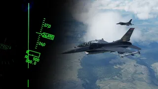 DCS World F-16 Viper - FALCON 4.0 MicroProse intro remake