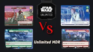 Boba Command vs Leia Aggression - Star Wars Unlimited Gameplay