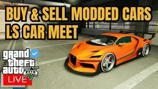 🔴 LIVE - GTA 5 ONLINE | BUY SELL CAR MEET (PS4/ PS5) gta 5 weekly update