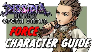 DFFOO BALTHIER FORCE ECHO BT CHARACTER GUIDE & SHOWCASE! BEST ARTIFACTS & SPHERES! CRAZY UTILITY!!!