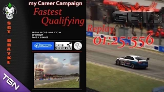 Grid Autosport: Epic DTM Quali 01:25:556 fast time Brands Hatch Replay