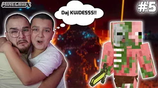 Kemi shku ne Ferr me Juskin edhe jemi tut shum o ZOT - Minecraft #5 -