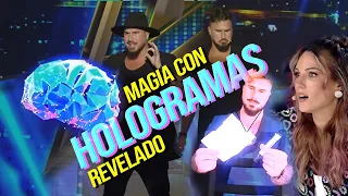 ✏️Revelamos esta increíble ilusión con Hologramas del Got Talent España