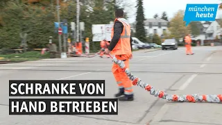 Bahn-Posse – Schranke am Bahnübergang Fasanerie wird seit August von Hand betrieben