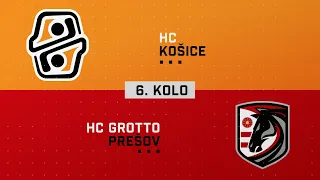 6.kolo HC Košice - HC Grotto Prešov HIGHLIGHTS