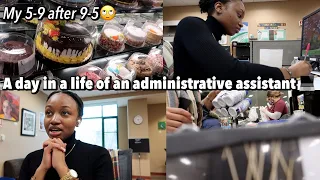 A day in a life of an Administrative Assistant #lifeaftercollege #officejob  #9to5life