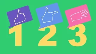 Numeros em libras de 0 a 9 com áudio - Videos Educativo