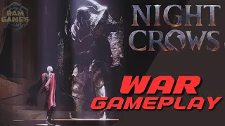 [NIGHT CROWS] War Gameplay❗❗😱