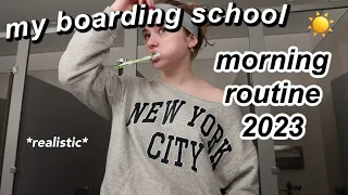 My REAL boarding school morning routine 2023! *junior year* | Ella Katherine