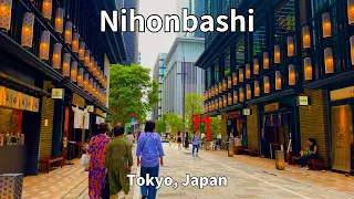 [4K] Nihonbashi, from JR Tokyo Station to Nihonbashi, Tokyo | JAPAN Walking Tour