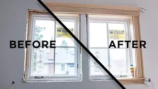 How to Install Window Casing and Interior Trim